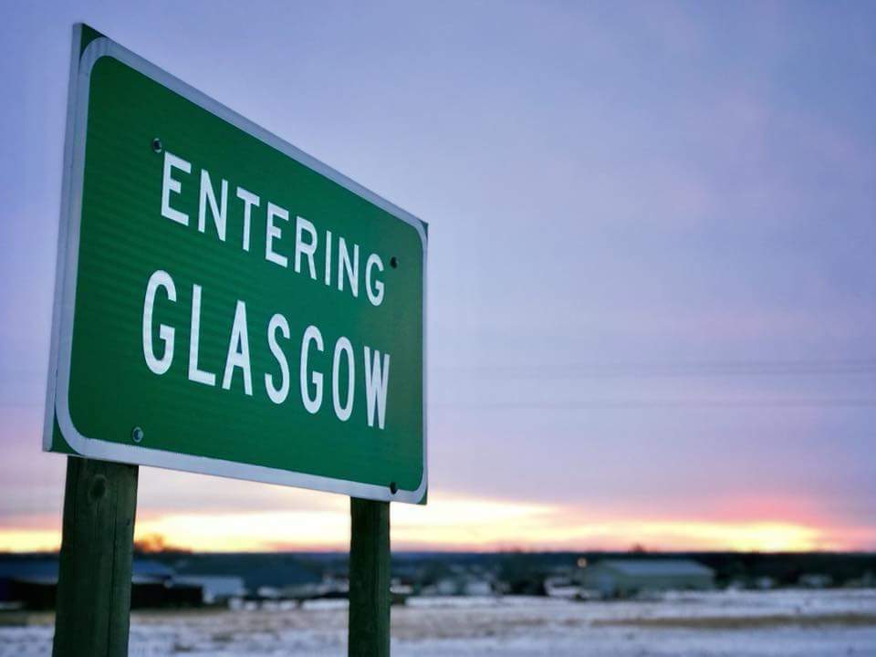 Entering Glasgow