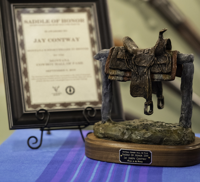 Saddle of Honor 2019 Inductee: Jay Contway, Storyteller & Bronze Artist